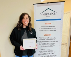Ambassador Health at Home Home Health Earns Patient Satisfaction Award 